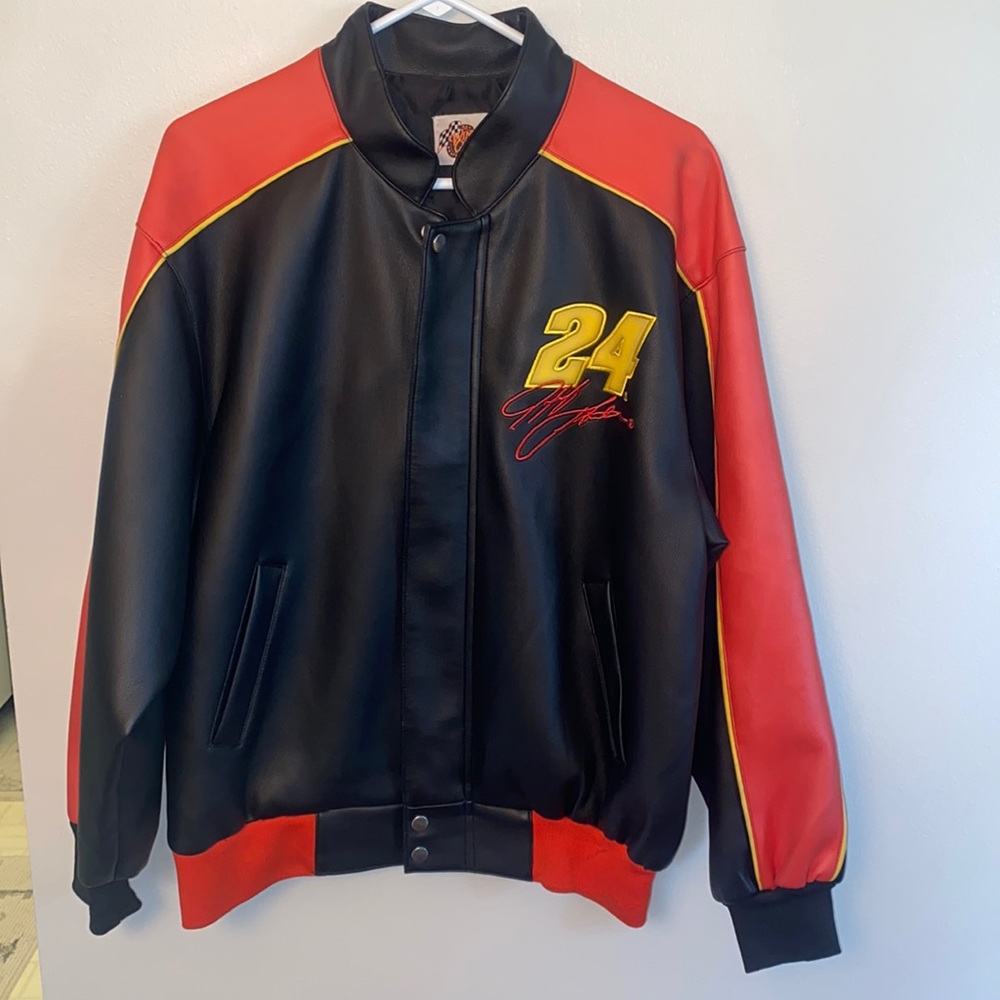 Vintage Jeff Gordon 24 Leather Jacket